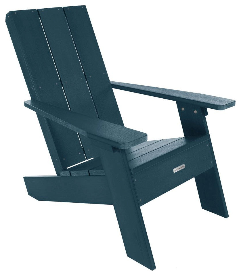 Italica Modern Adirondack Conversation Set, Nantucket Blue