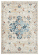 5' x 7' Ivory Medallion Area Rug