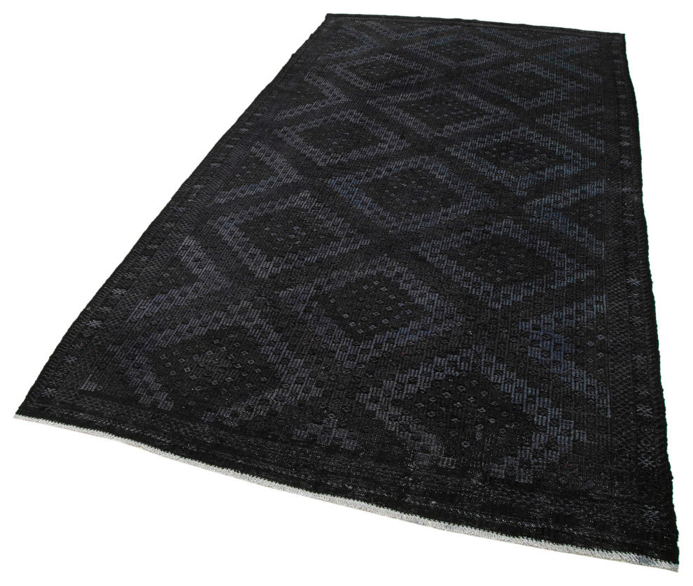 Rug N Carpet - Handmade Oriental 5' 3'' x 10' 4'' Vintage Wool Kilim Rug
