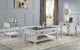 ACME Katia Coffee Table in Rustic Gray & Weathered White Finish