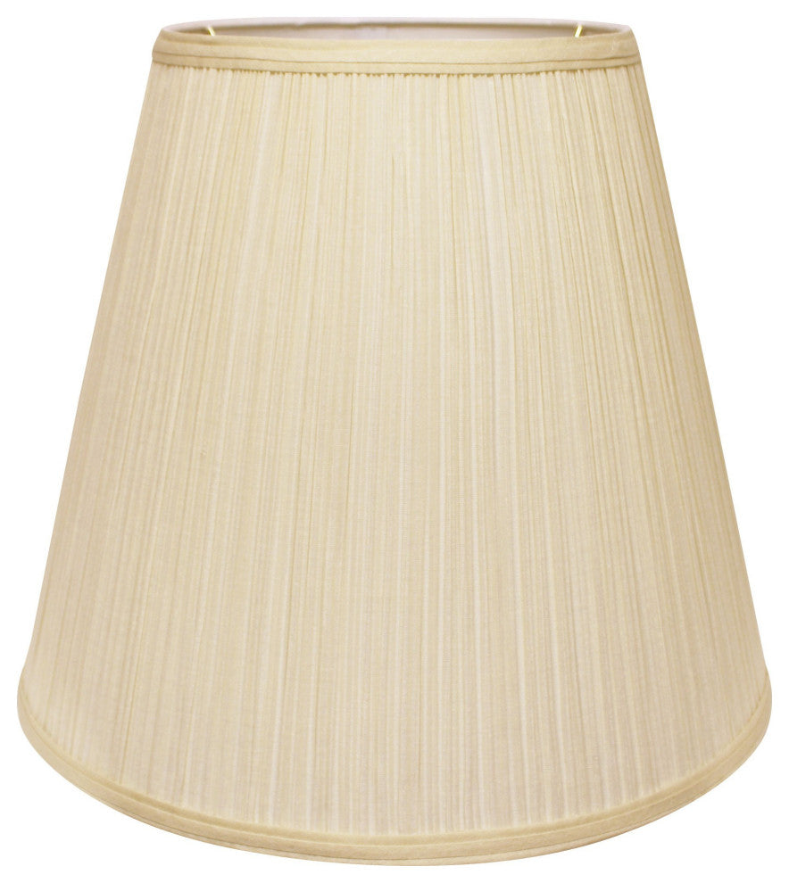 16" Ivory Deep Empire Broadcloth Lampshade