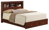 Walker Storage Bed, Cherry, Queen