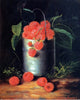George Forster A Pail of Raspberries, 20"x25" Wall Decal