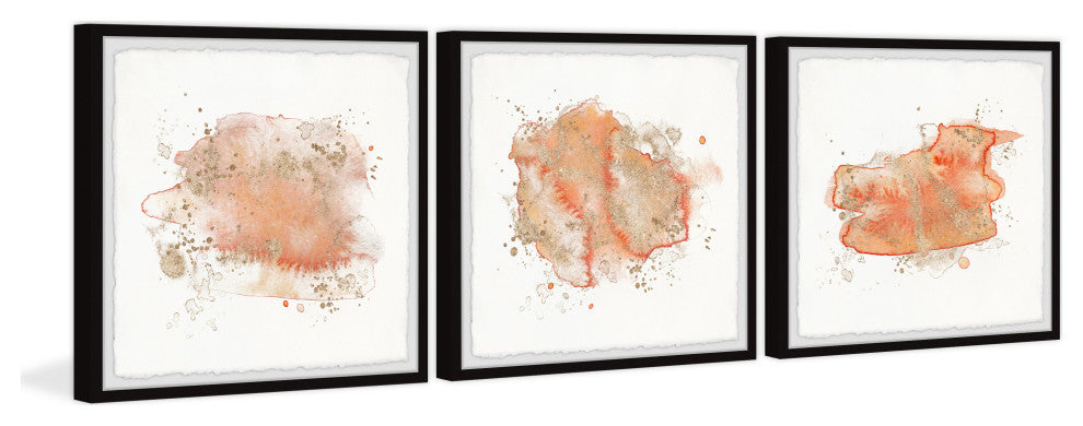 Smoke of Deceit Triptych, 3-Piece Set, 24x24 Panels