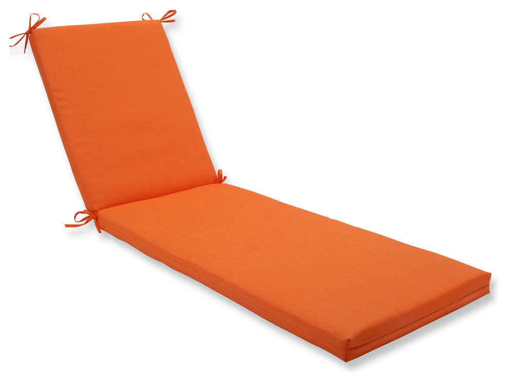 Sundeck Orange Oversized Chaise Cushion