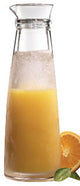 PRODYNE IC800 Acrylic Iced Carafe Keeps Chilled For Hours