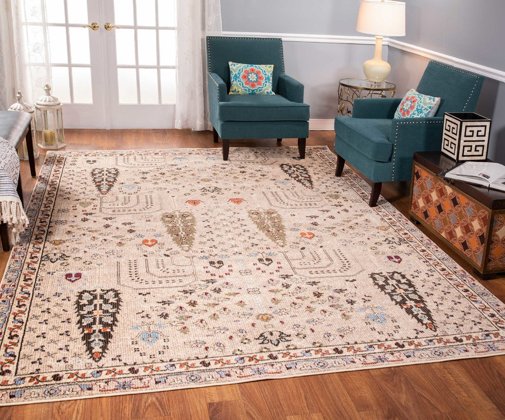 Noori Rug Traditional Debbra Beige/Brown Rug