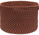 Colonial Mills Basket Tiburon Rusted Rose Round