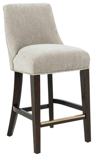 Manhattan Comfort Beever Counter Stool, Taupe, Single