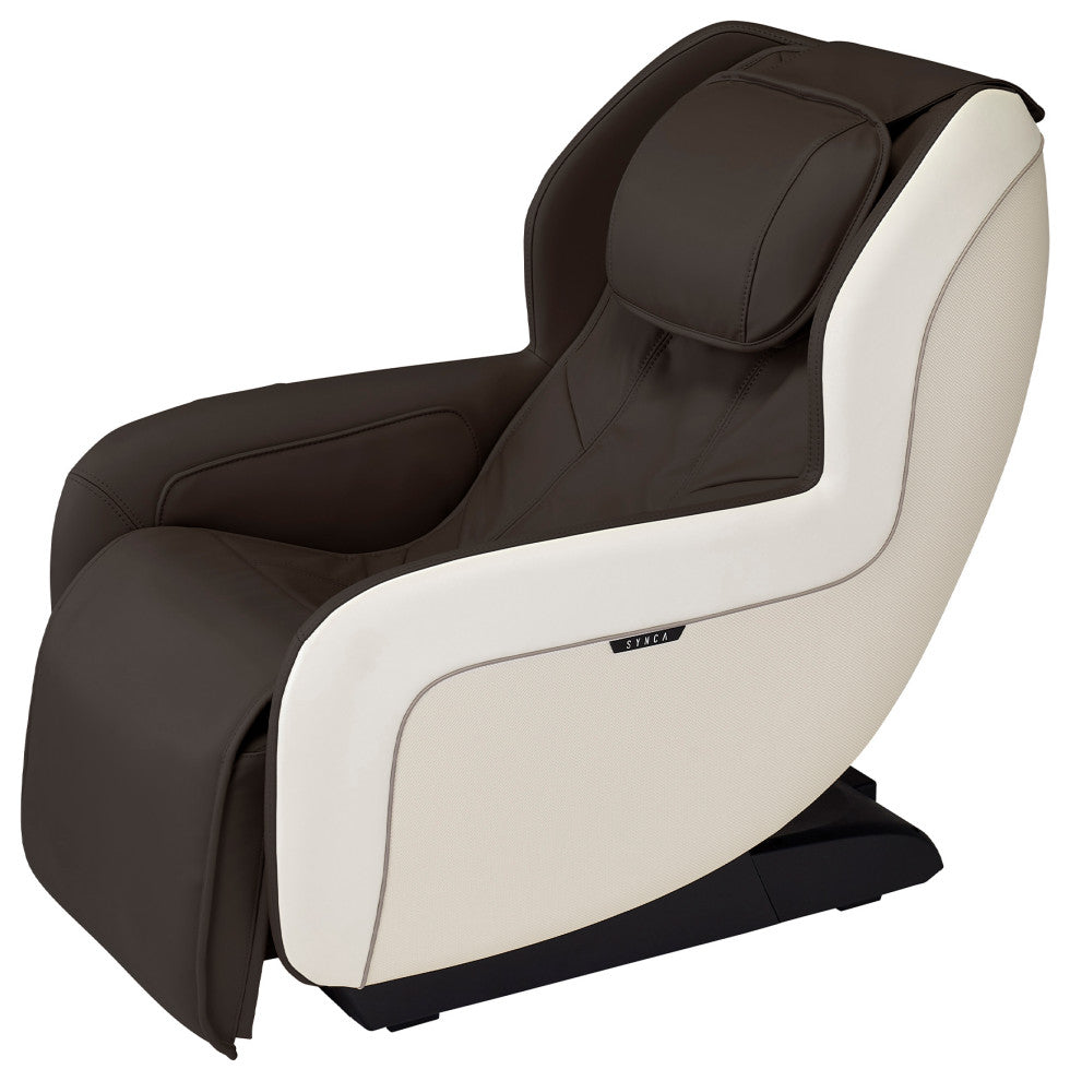 CirC+ Zero Gravity SL Track Heated Massage Chair | Quad Roller Massage Robot, Espresso