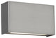 Blok 12" LED Wall Sconce 3500K, Satin Nickel