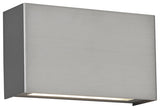 Blok 12" LED Wall Sconce 3500K, Satin Nickel