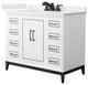 Wyndham Collection WCH515142S-QTZ-US3MXX Marlena 42" - White / White Quartz Top