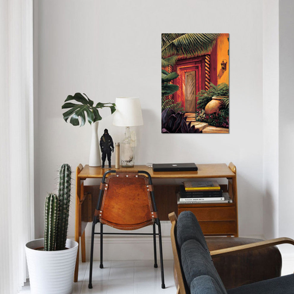 "A Quiet Place II" by Eduardo, Canvas Print, 26"x18"