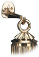 6" Brass Lantern Hanger