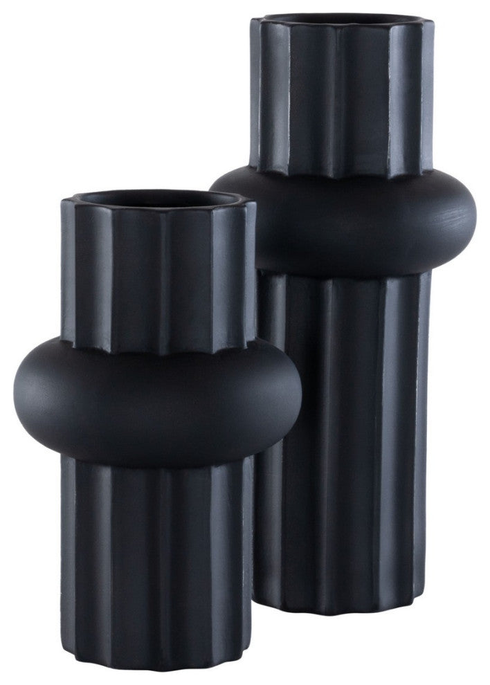 Safavieh Croix Ceramic Vase, Antique Black