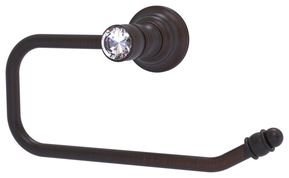 Carolina Crystal Euro Style Toilet Tissue Holder, Venetian Bronze