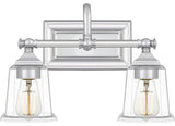 Quoizel NLC8602 Nicholas 2 Light 15"W Bathroom Vanity Light - Polished Chrome