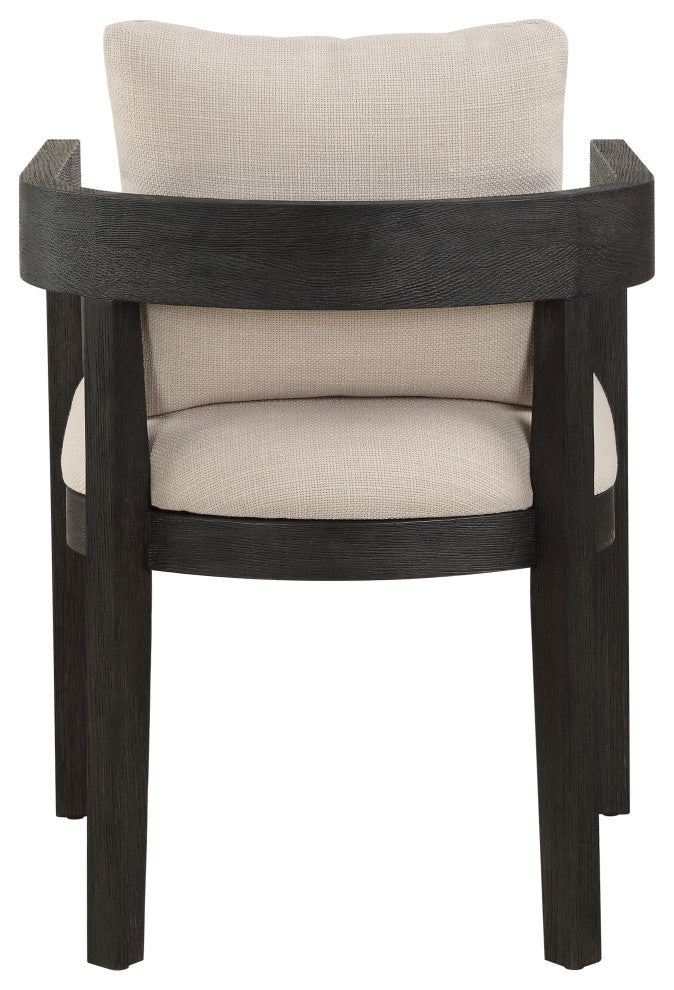Uttermost - 23816 - Dining Chair - Balboa - Oak In A Rich Ebony Stain