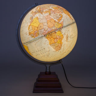 Pacific II Illuminated Globe
