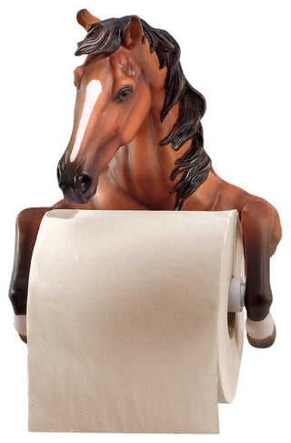 Steady Stallion Bathroom Toilet Paper Holder