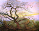 Caspar David Friedrich The Tree of Crows, 20"x25" Wall Decal