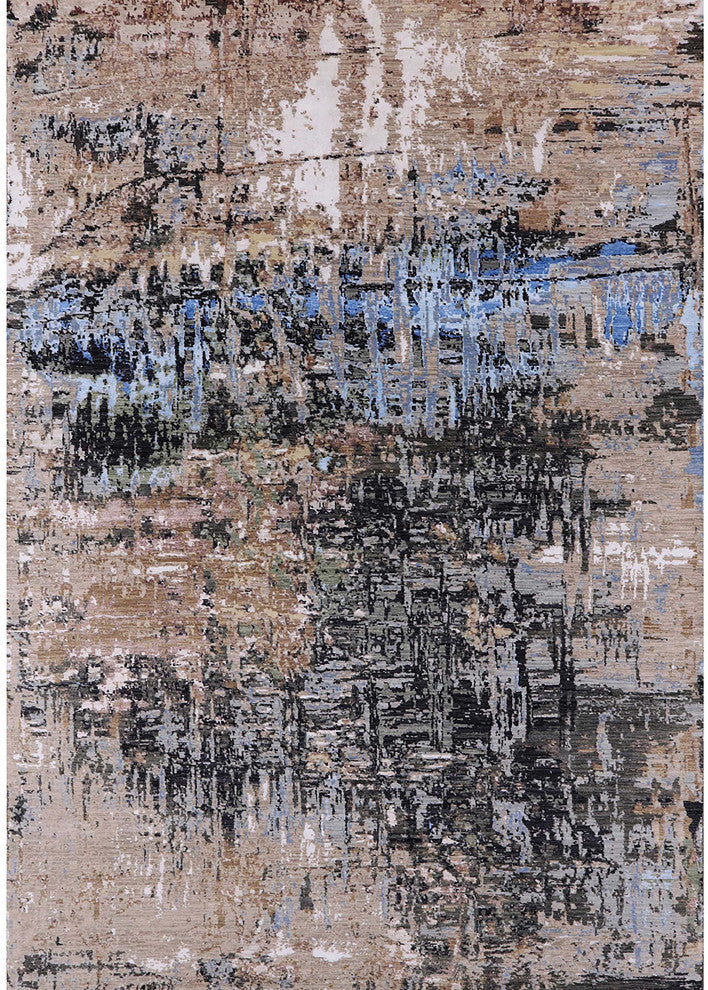Ahgly Company Indoor Rectangle Mid-Century Modern Area Rugs, 2' x 4'