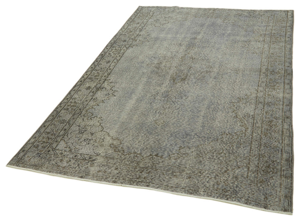 Rug N Carpet - Handwoven Turkish 4' 11'' x 8' 1'' Contemporary Over dyed Rug