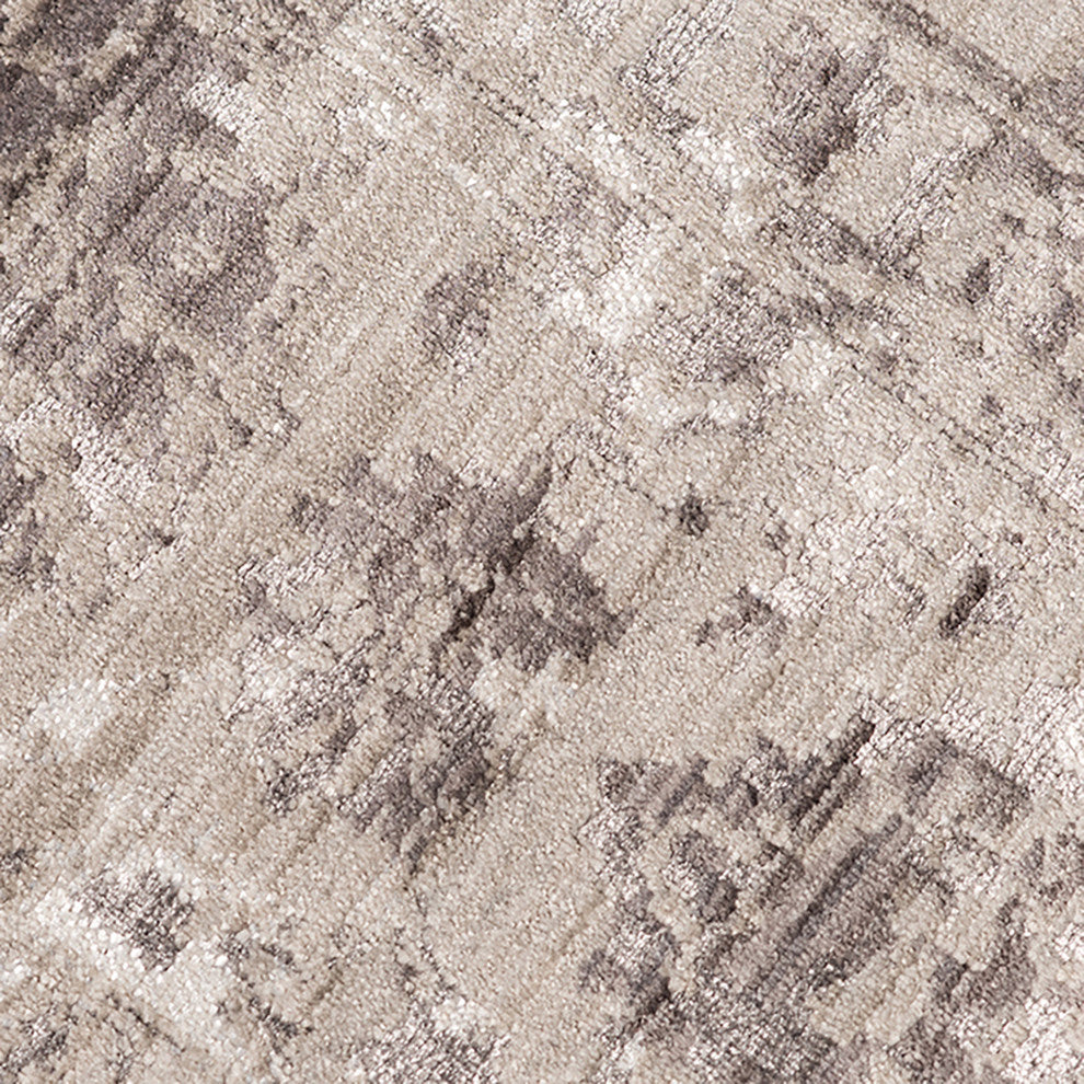 Cambridge Area Rug, Gray, 2' x 3'3", Bordered