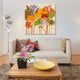 "Colorful Bloom II" by Erin Lange, Canvas Print, 26"x26"