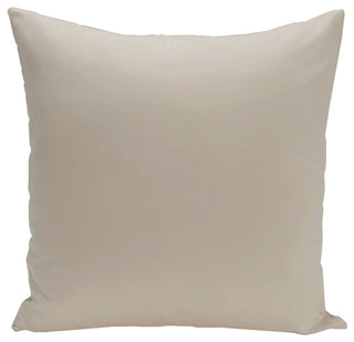 Solid Color Decorative Pillow, Oatmeal, 18"x18"