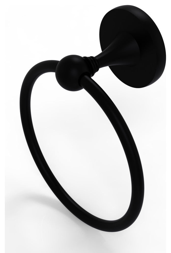 Shadwell Towel Ring, Matte Black