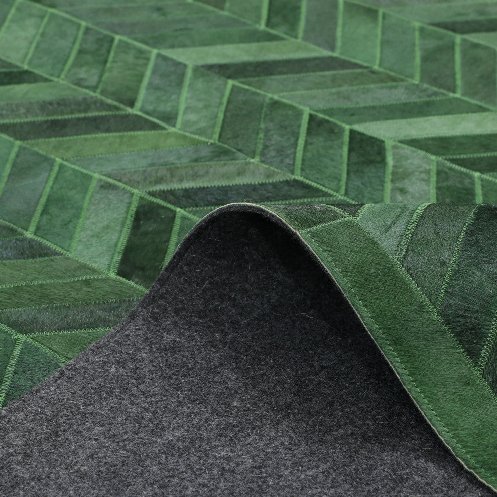 Meir One-of-a-Kind Handmade Area Rug Green, 3' 0'' x 5' 0''