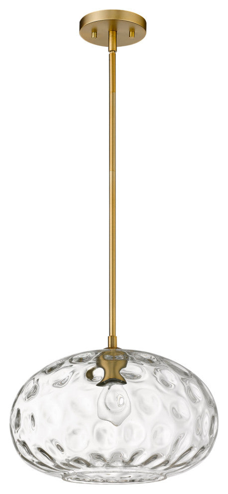 Z-Lite 490P14 Chloe 14"W Pendant - Brushed Nickel