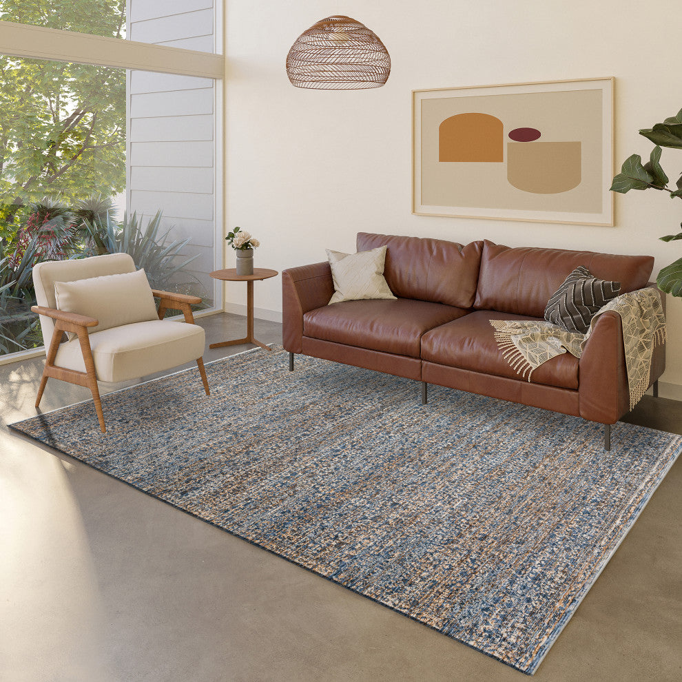 Yarra YA2 Navy 3' x 5' Rug