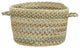 Manchester Braided Basket, Beige Hues, 20"x20"x12"