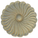 Urbanest Sierra Drapery Medallion, Ivory, Set of 1