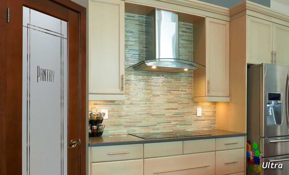 Pantry Door - Ultra Pantry - Douglas Fir (stain grade) - 30" x 96" - Knob on...