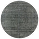 Ahgly Company Indoor Round Mid-Century Modern Area Rugs, 7' Round