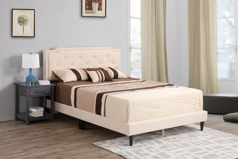 Starlight All in One Bed, Beige, Queen