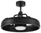 Craftmade 20" Taylor, Flat Black With Clear Acrylic Blades