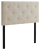 Terisa Twin Upholstered Fabric Headboard