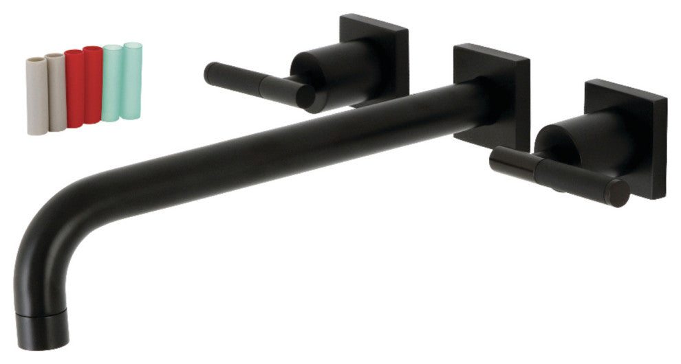 KS6050CKL Wall Mount Tub Faucet, Matte Black