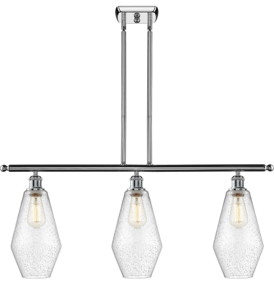 Innovations 516-3I-PC-G654-7-LED 3-Light Island Light, Polished Chrome