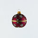 Purple Adorned Cardholder Ornament, Small