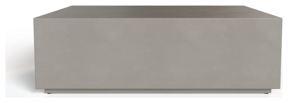Modrest Fresno Modern Grey Concrete Coffee Table