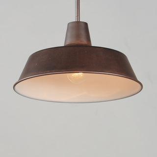 Maxim 35019 Pier M 14"W Pendant - Weathered Zinc