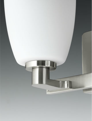 Fleet 2-Light Bath Light, Brushed Nickel