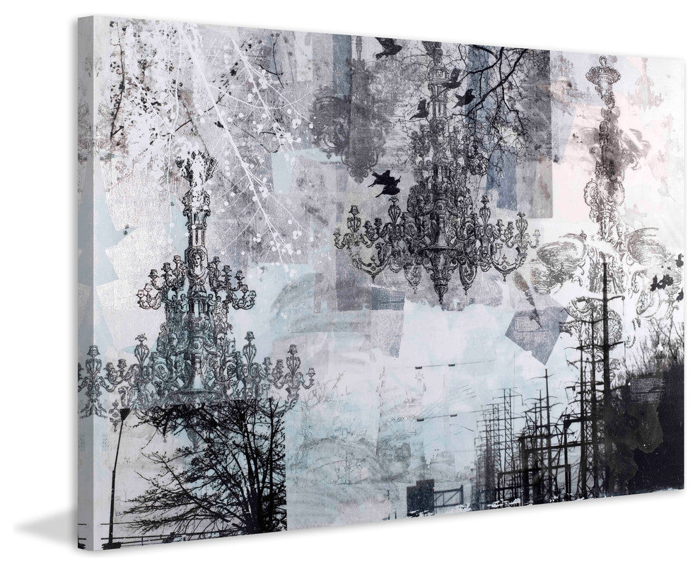 "Toile Del Uz" Painting Print on Canvas by Tracy Silva Barbosa