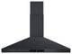 CAVALIERE 30" Wall Mounted Range Hood 400 CFM Black Finish LED